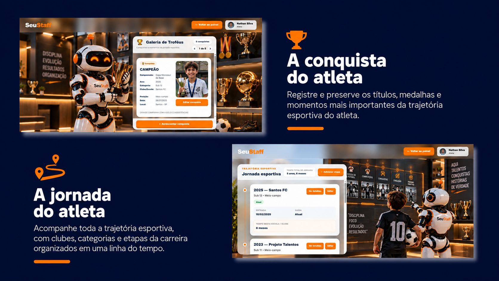 Conquistas e Jornada do Atleta